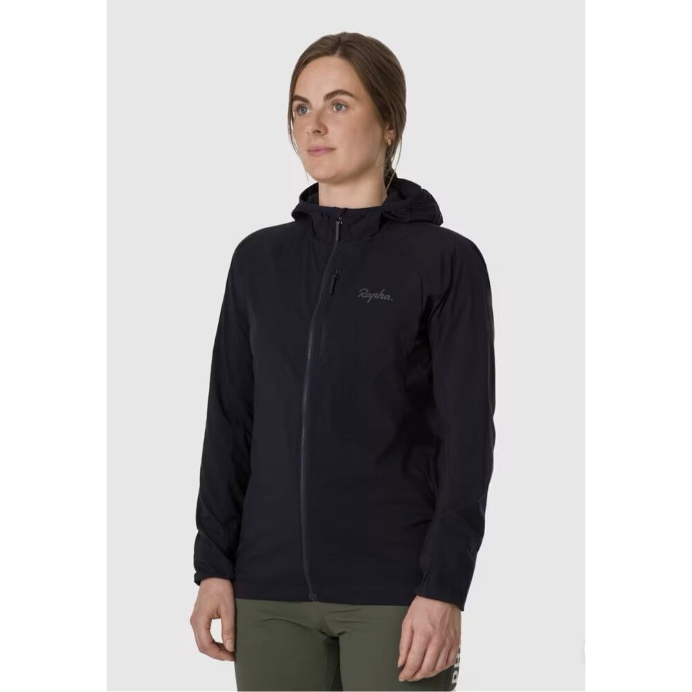 RAPHA Trail Light Jacket Black Women’s Small NWT